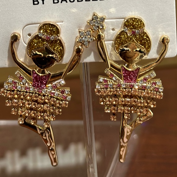 NEW Sugarfix by Baublebar Ballerina Dancer Earrings - Picture 2 of 3
